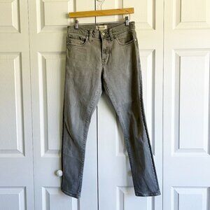Madewell Coastal Gravel Grey Garment Dyed Skinny Jeans Men's Size 30 x 30